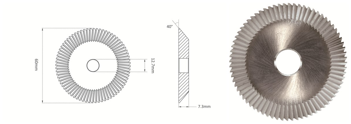 φ70x7.2xφ12.7x40°